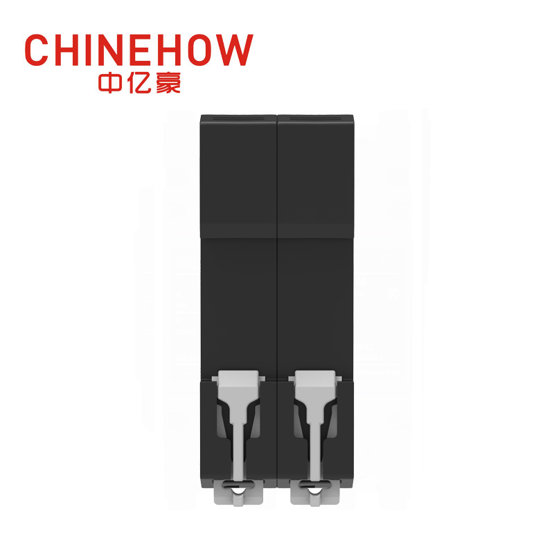 Disjoncteur miniature noir IEC 2P série CVP-CHB1